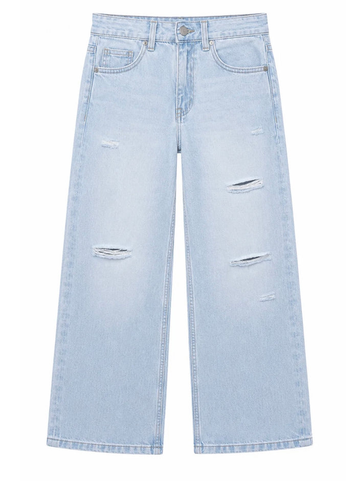 Katie J NYC Girls Tween Cincinnati Distressed Jean
