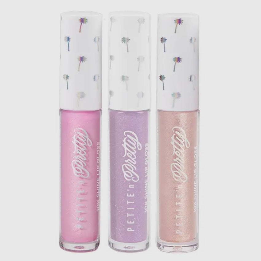 Best in Bling Deluxe 10K Shine Lip Gloss Trio