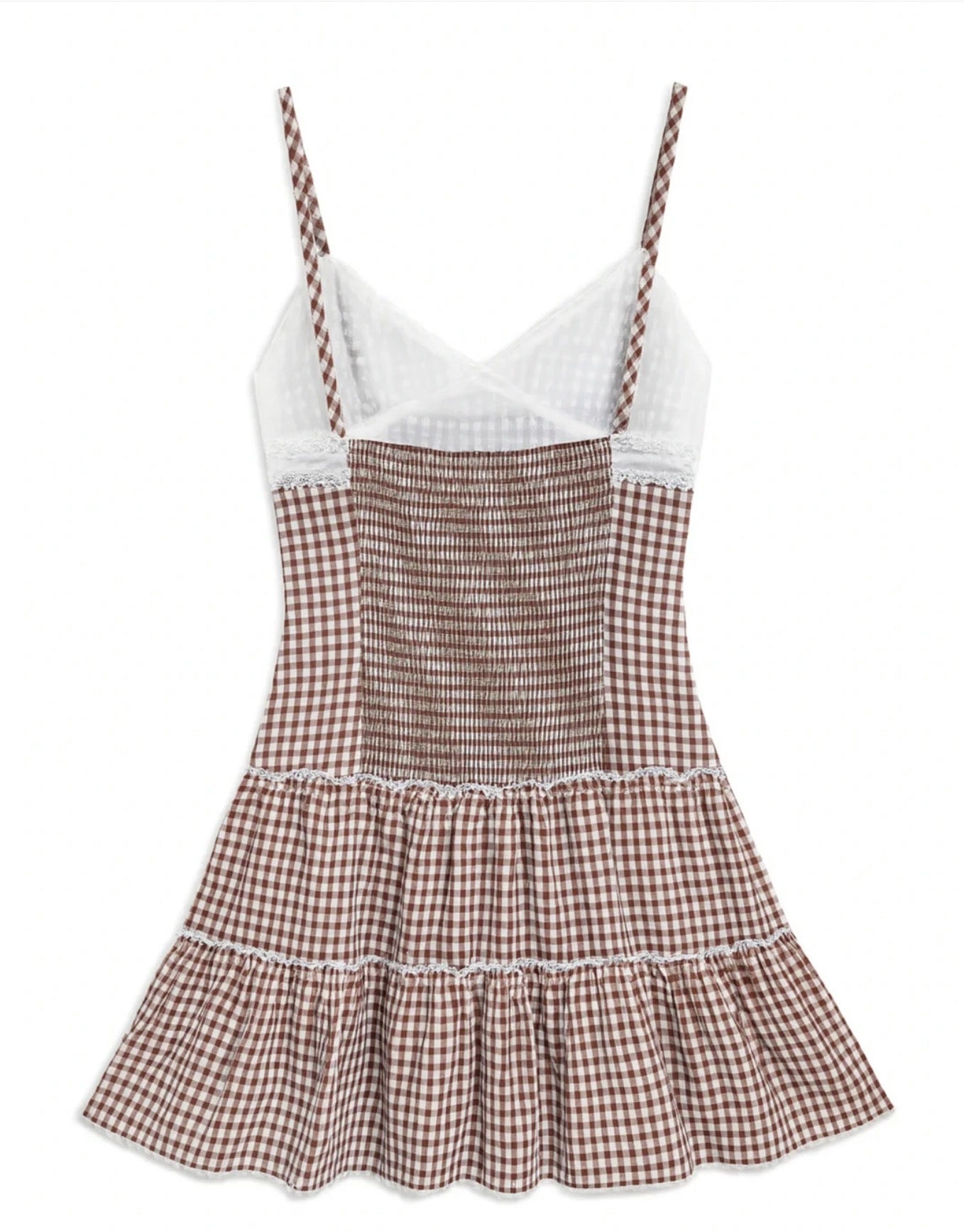 Katie J NYC TWEEN FAWN LACE TRIM SUNDRESS