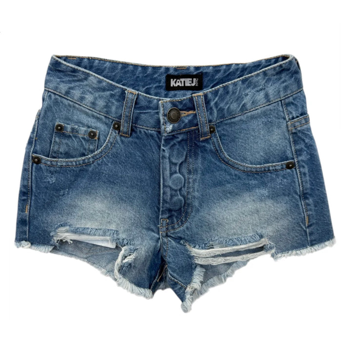Katie J NYC  Tween Orlando Denim Short - Light Wash