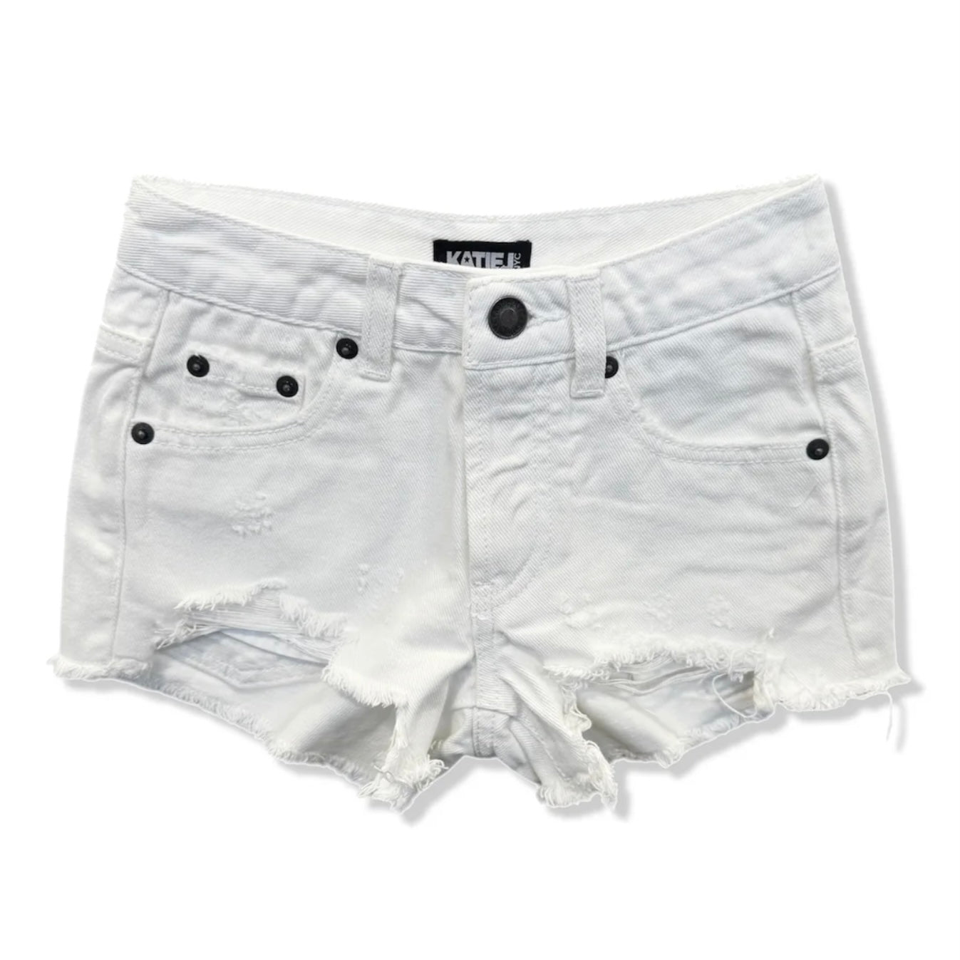 Katie J NYC  Tween Malibu Denim Short - White