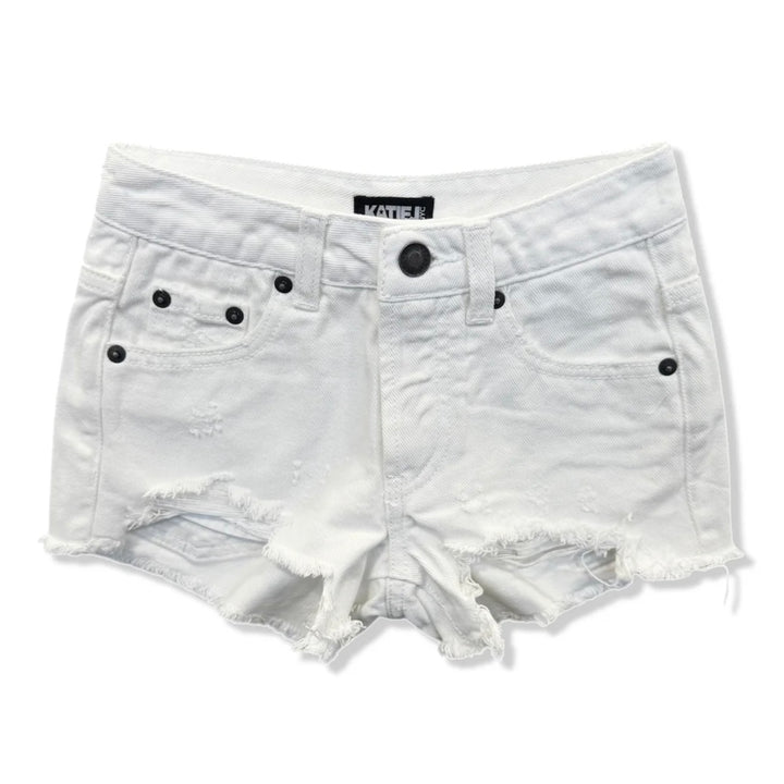 Katie J NYC  Tween Malibu Denim Short - White