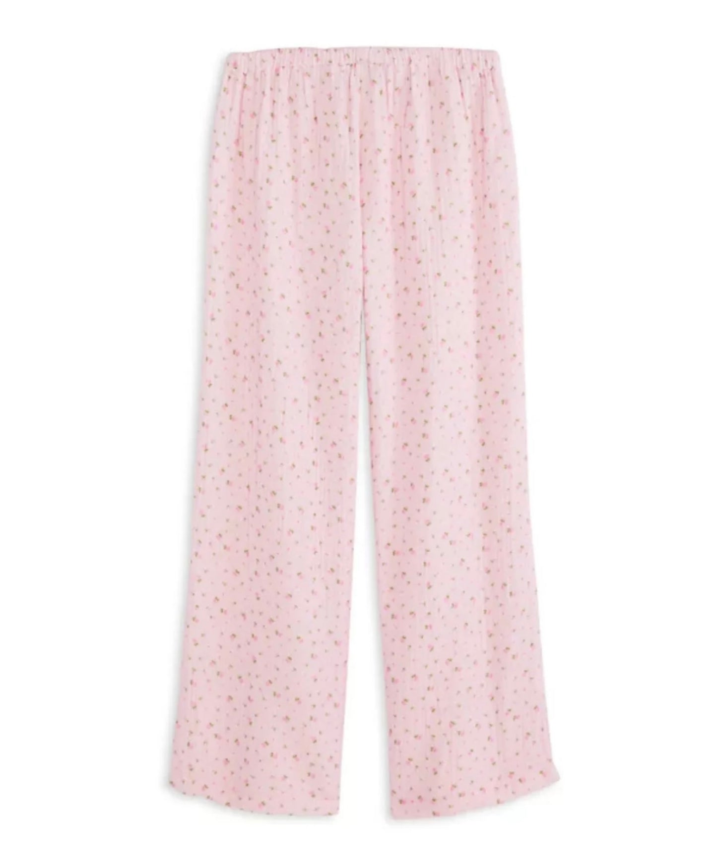 Katie J NYC  Girls Tween Kiki Gauze Pant - Pink Ditsy Floral