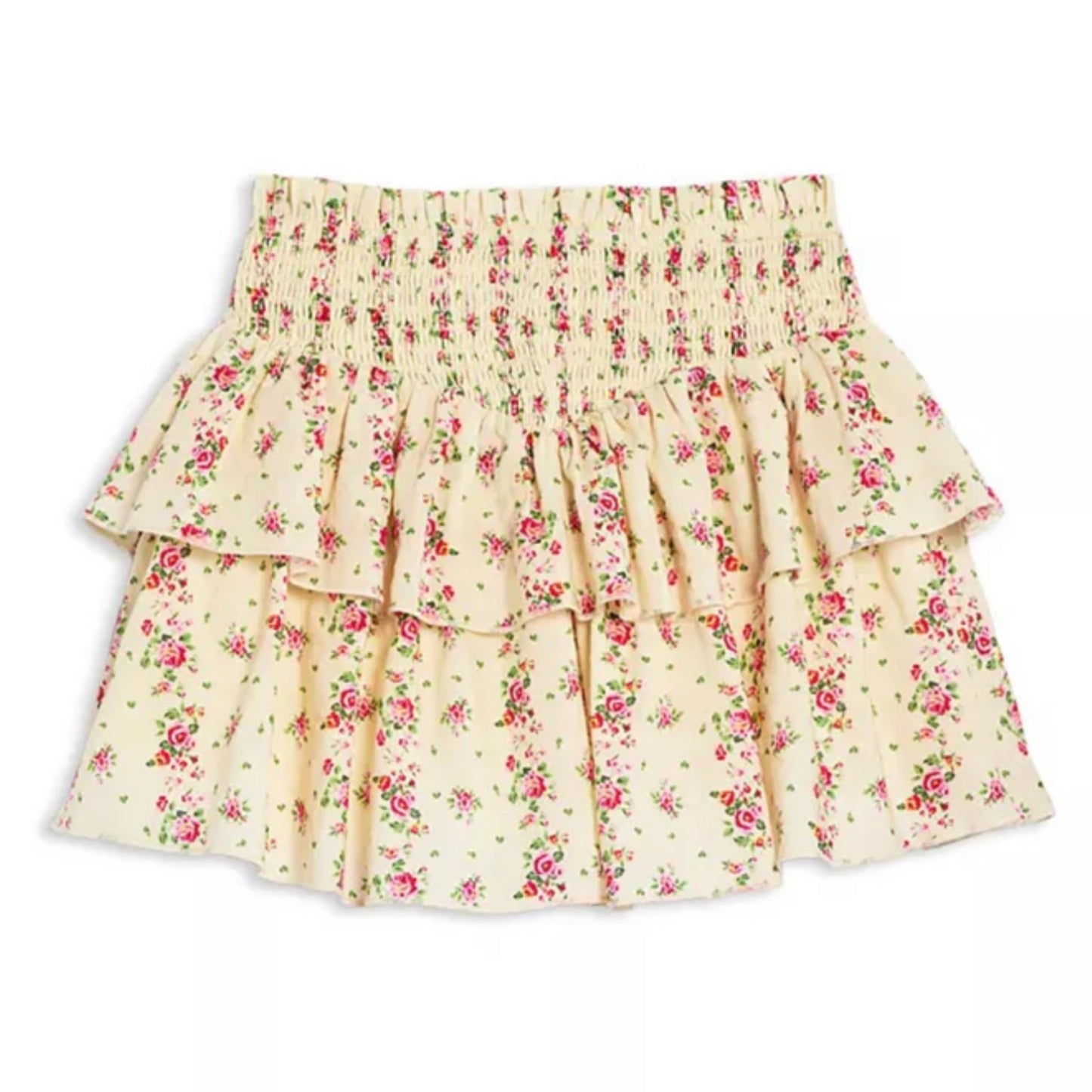 Katie J NYC  Girls Tween Brooke Skirt - Shabby Chic Floral