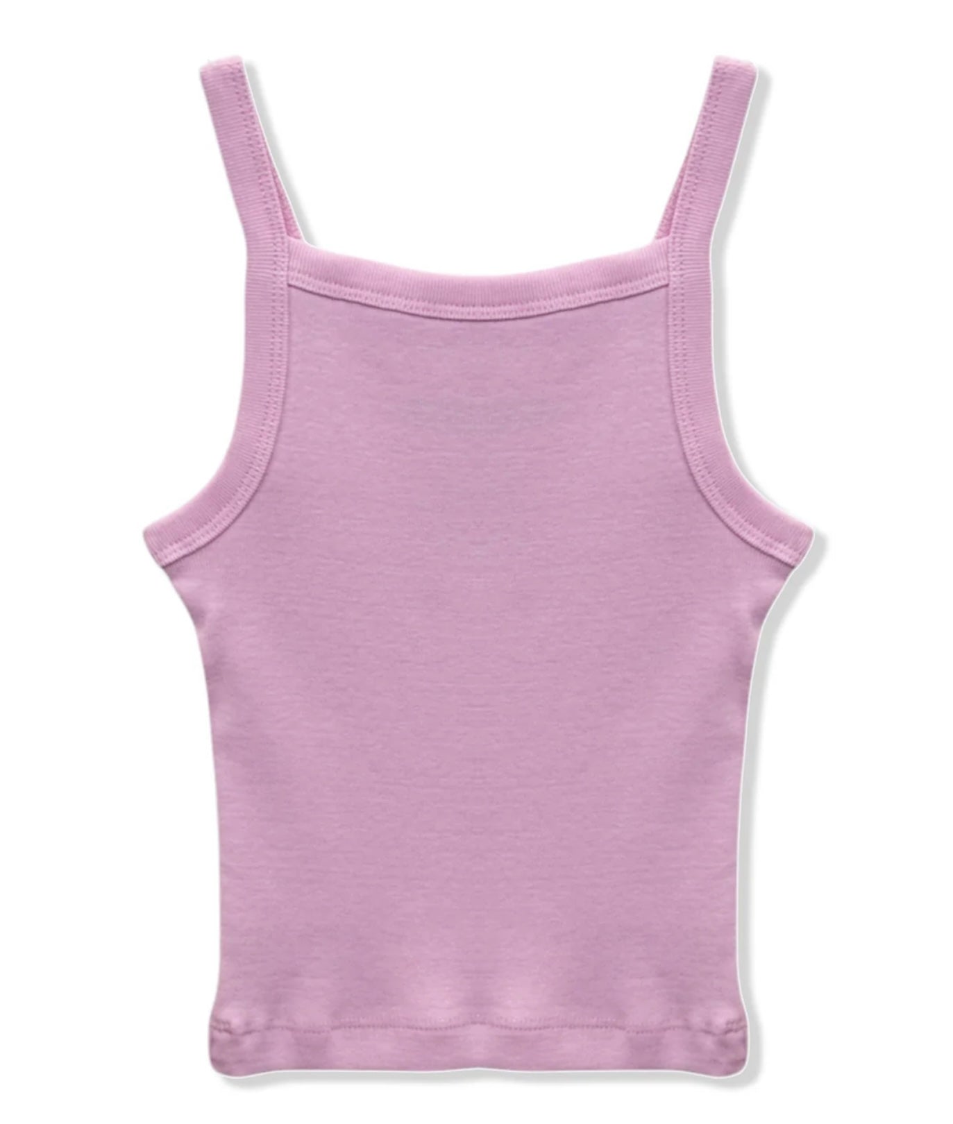Katie J NYC  Girls Tween Tori Ribbed Tank - Baby Pink