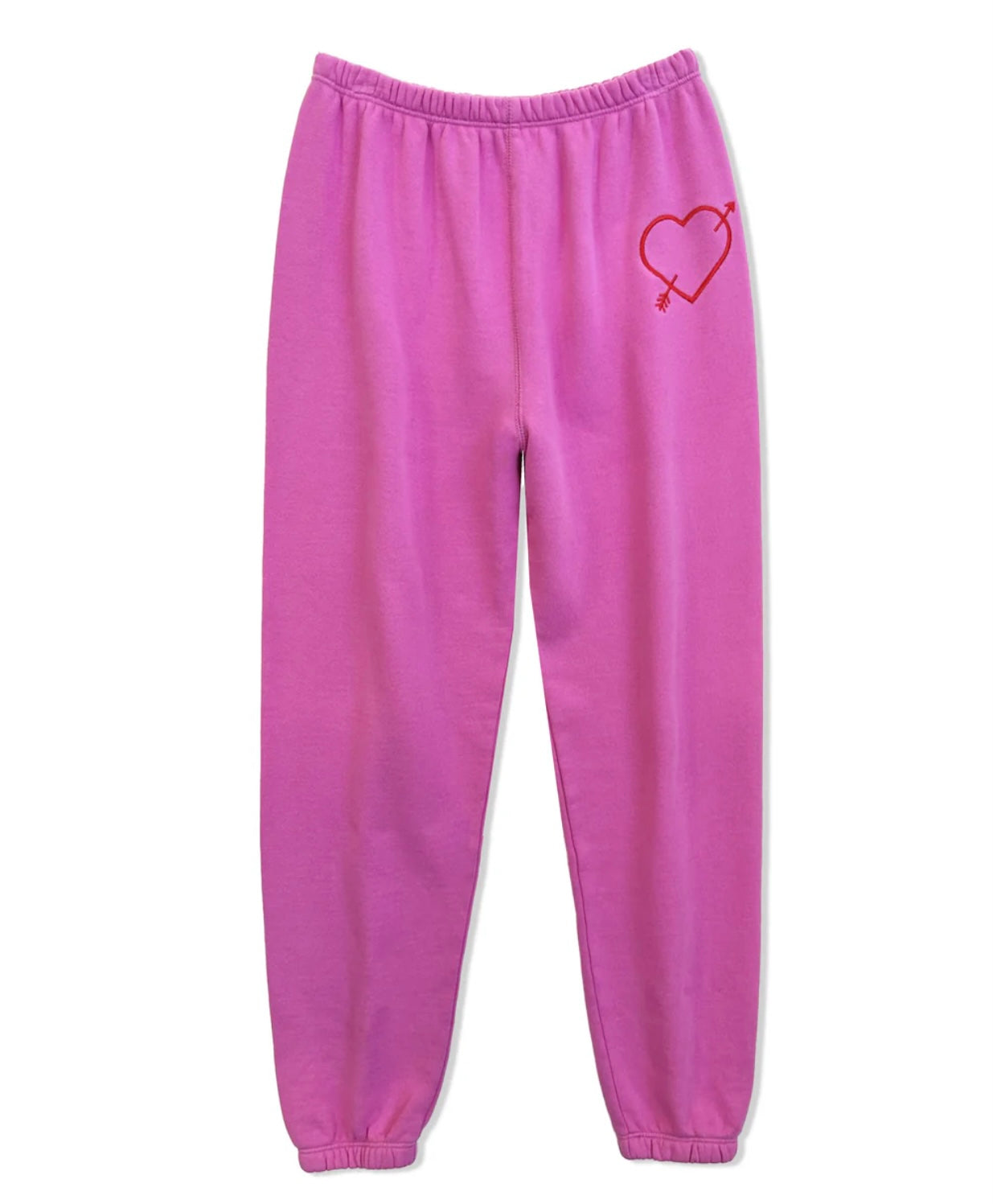 Katie J NYC Tween Shane Sweatpants - Cupid Heart