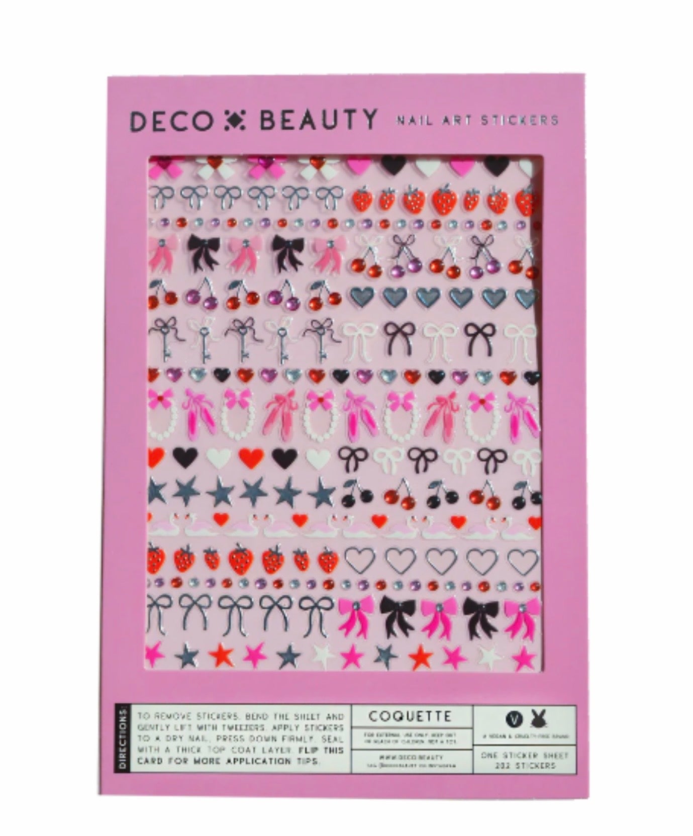 Deco Miami - Coquette Nail Stickers
