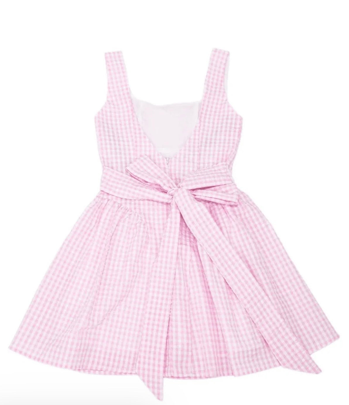 Katie J NYC Juniors Brenna Dress - Pink Gingham