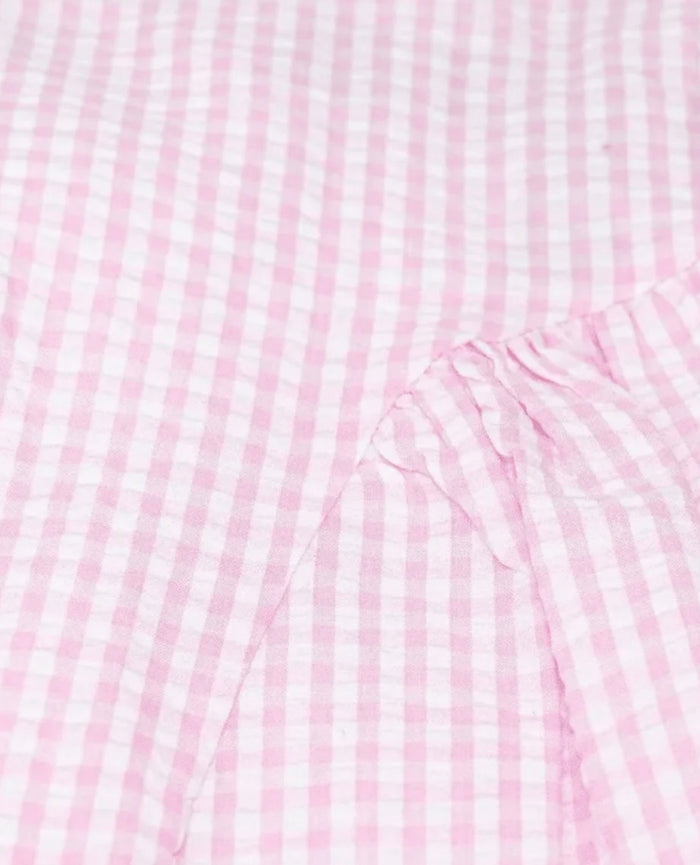 Katie J NYC Juniors Brenna Dress - Pink Gingham