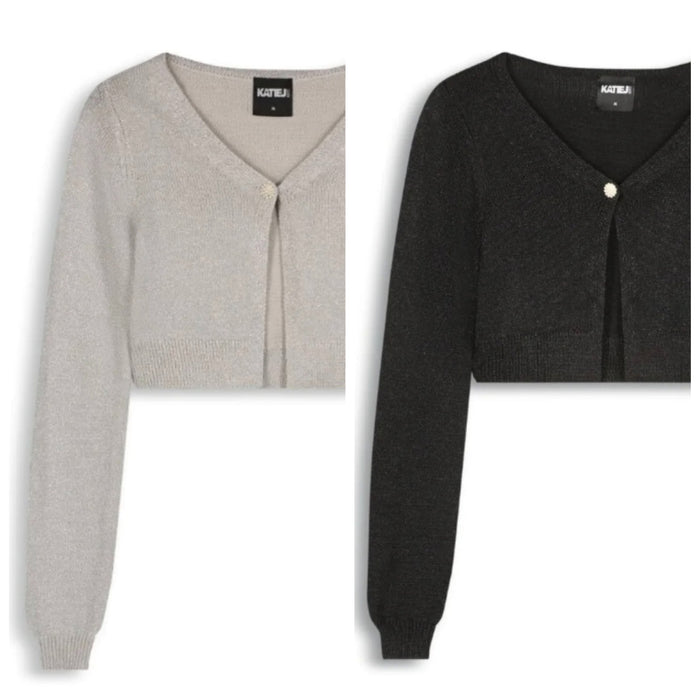 Katie J NYC  Tween Angelica Cropped Cardigan