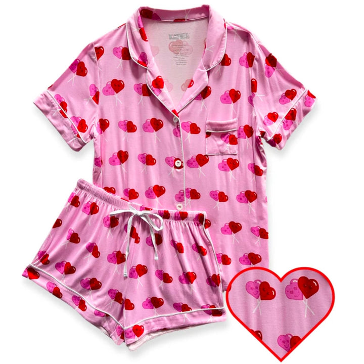 Katie J NYC Junior Lynn Shorts Lounge Set - Luv Lollies