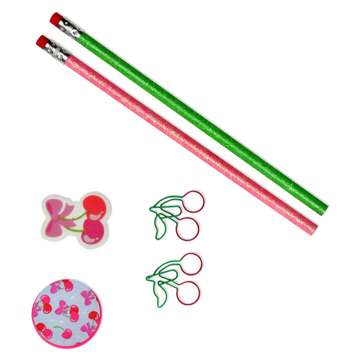 Cheerful Cherries Stationery Set