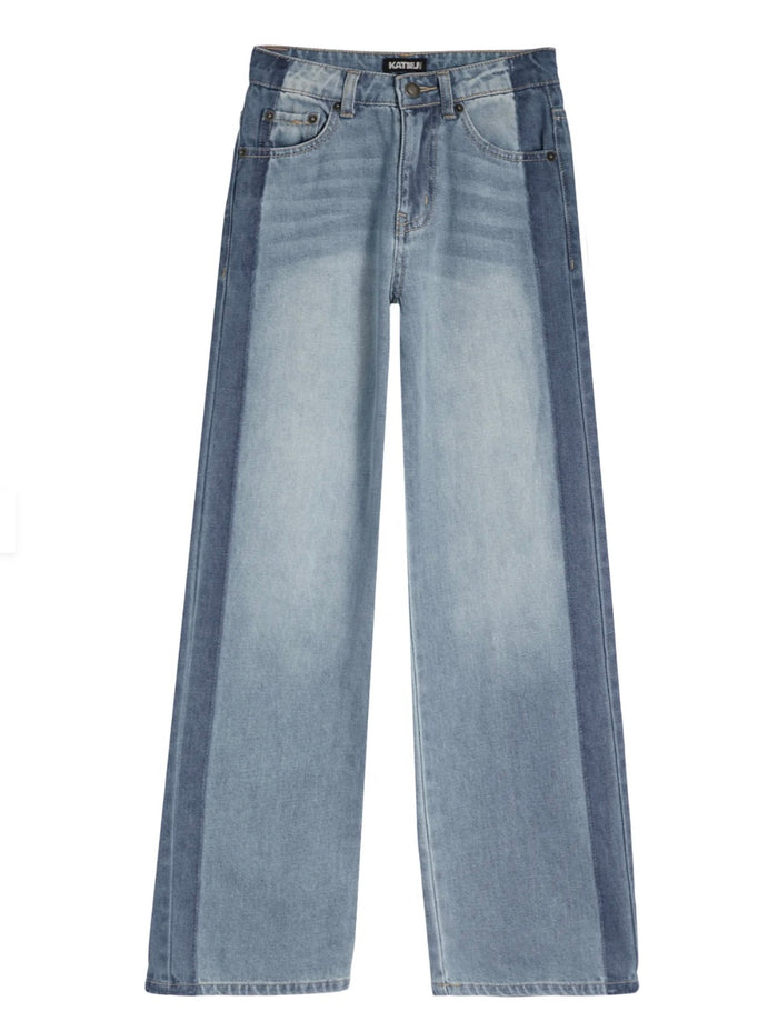 Katie J NYC Girls Tween Brixton Contrast Panel Jean