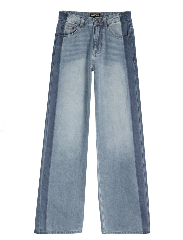 Katie J NYC Girls Tween Brixton Contrast Panel Jean