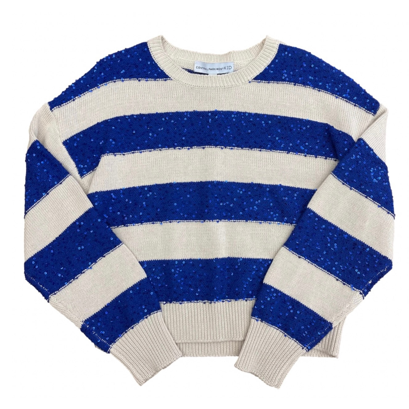 CPW Aurelie Sequin Stripe Sweater