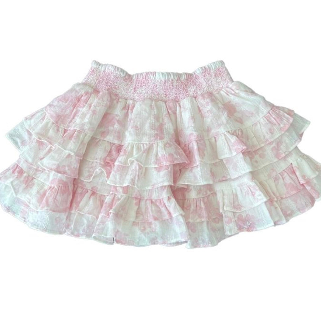 Summer Loving Saline Skirt - Pink Roses