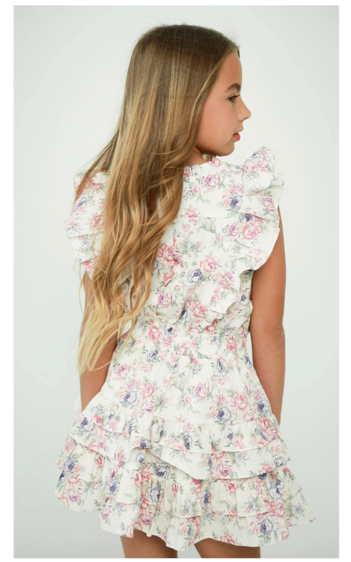 Summer Loving Gustavia Dress - Garden Roses