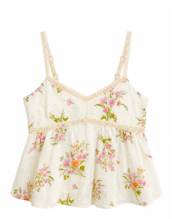 Katie J NYC  Girls/Tween Bloom Printed Top