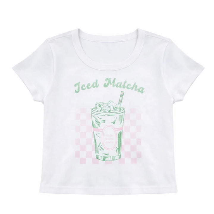 Katie J NYC  Girls/Tween Matcha “BABY” Tee