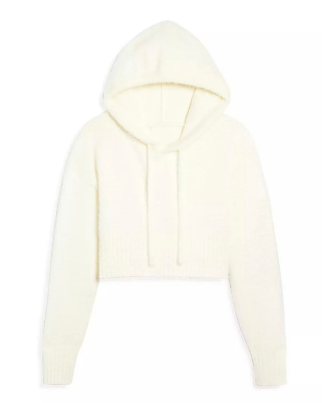 Katie J NYC Tween Emery Hooded Sweater - Winter White