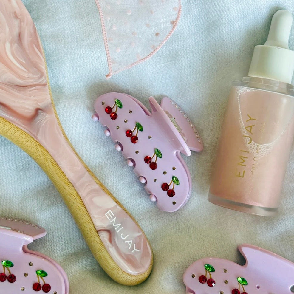 Emi Jay Sweetheart Clip in Pink Cherry Pie