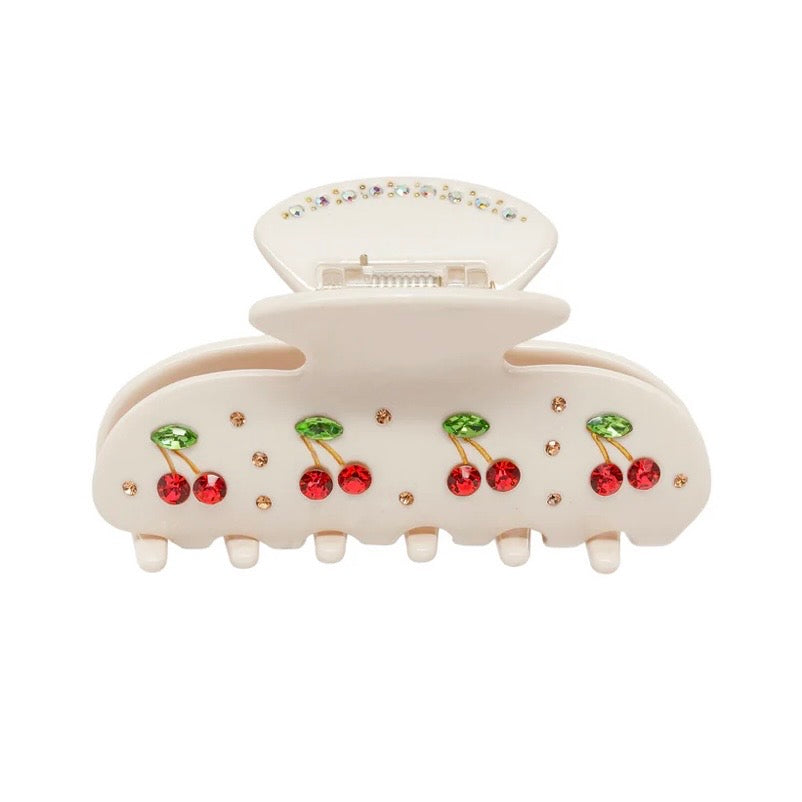 Emi Jay Sweetheart Clip in White Cherry Pie