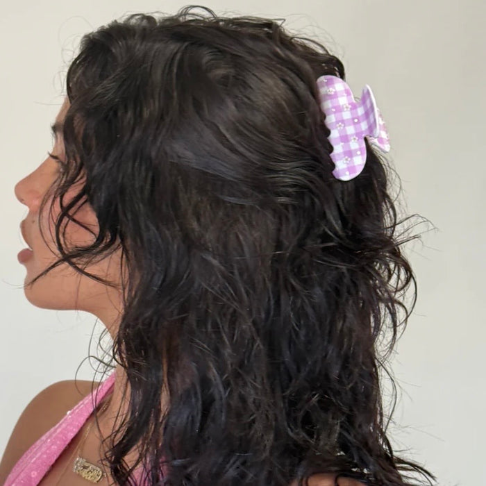 Emi Jay Sweetheart Clip in Daisy Pink Picnic