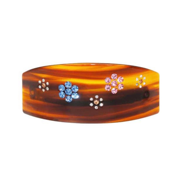 Emi Jay Ponytail Barrette in Tortoise Daisy