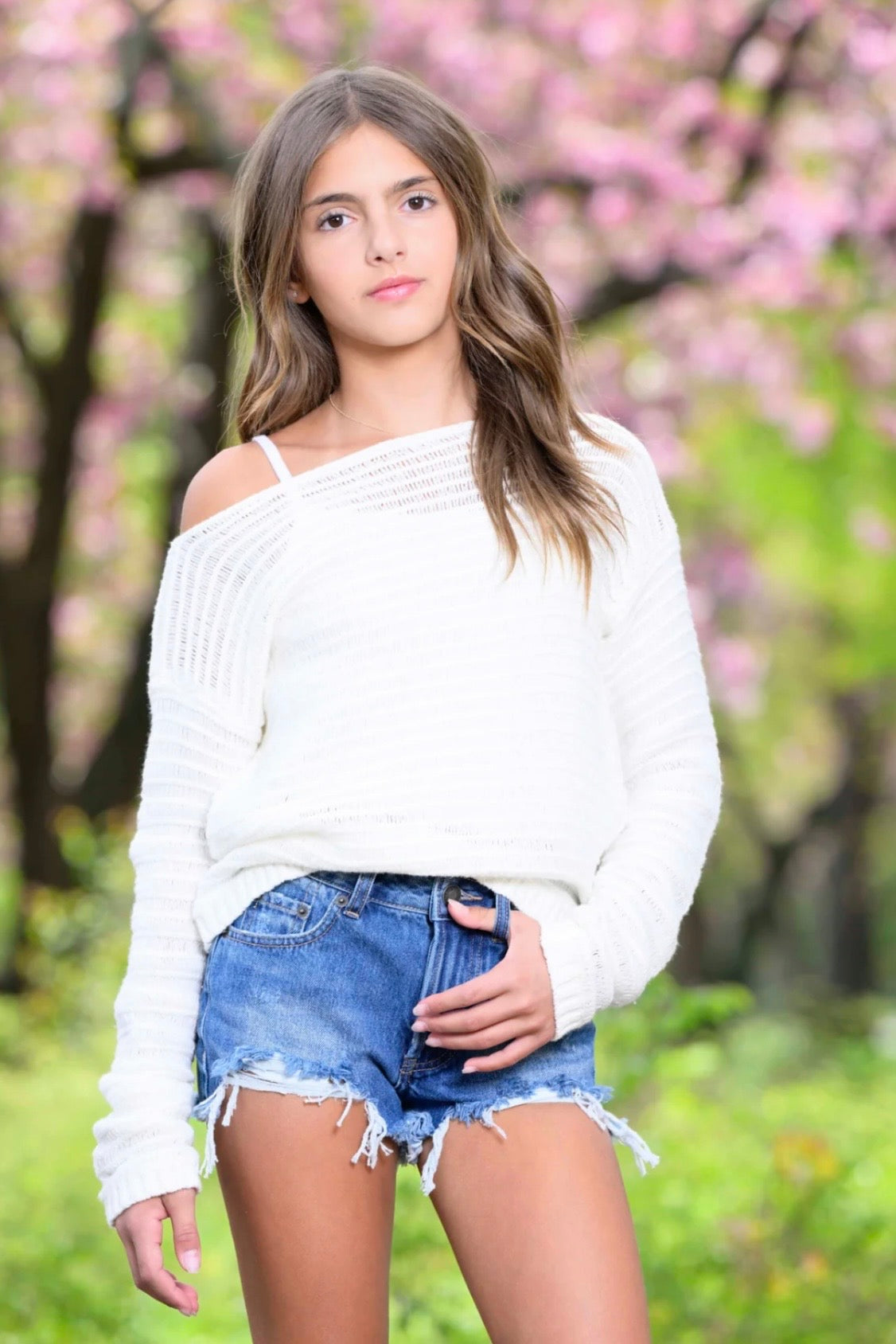 Katie J NYC Girls/Tween Dune Sweater