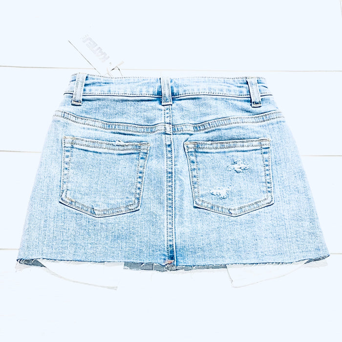 Katie J NYC  Tween Miami Denim Skirt