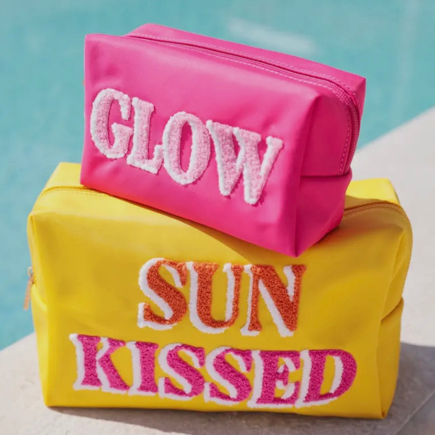 Glow Cosmetic Zip Pouch