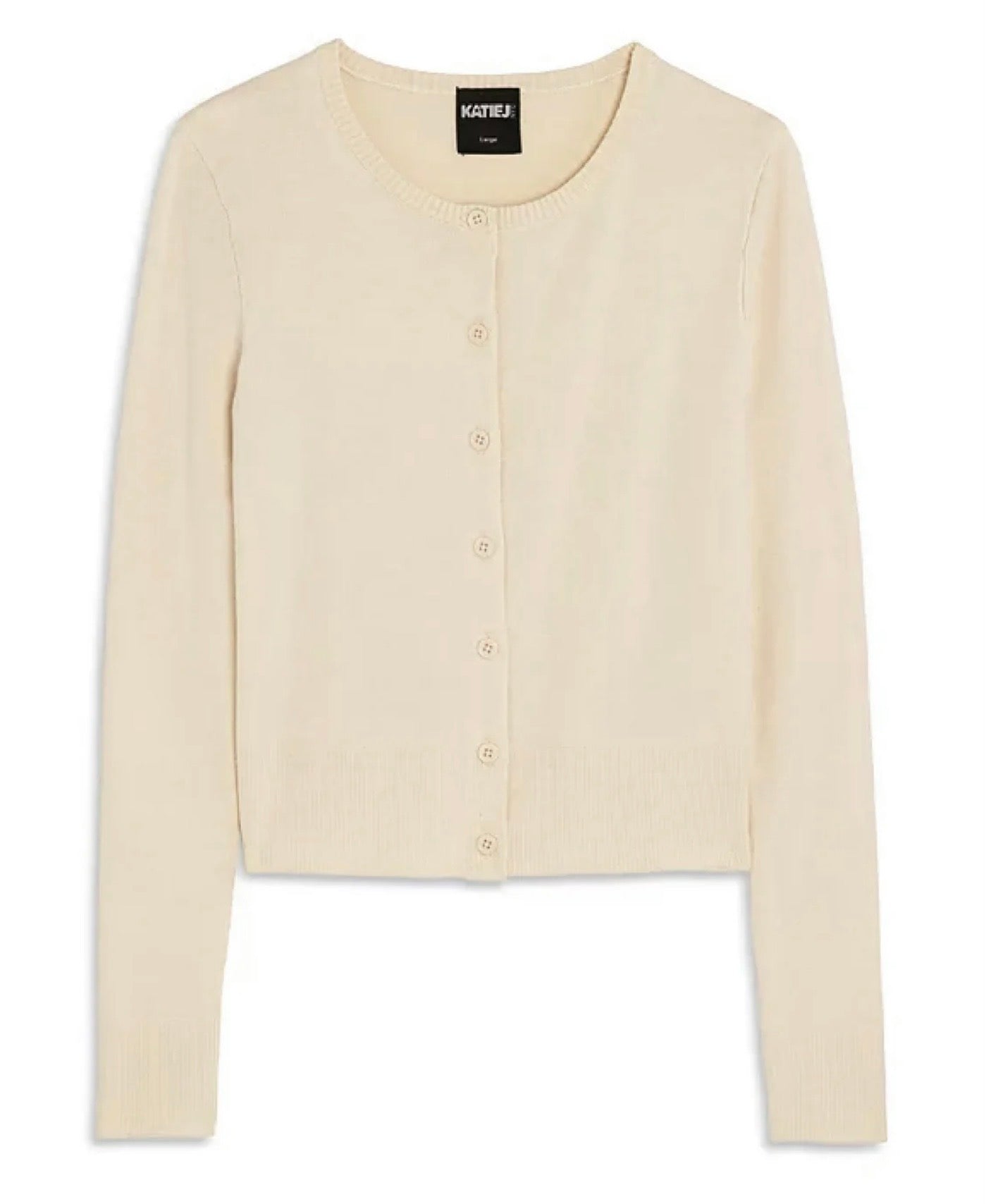 Katie J NYC Girls/Tween Jessie Cardi Sweater - Baby Blue, Baby Pink and Oatmeal
