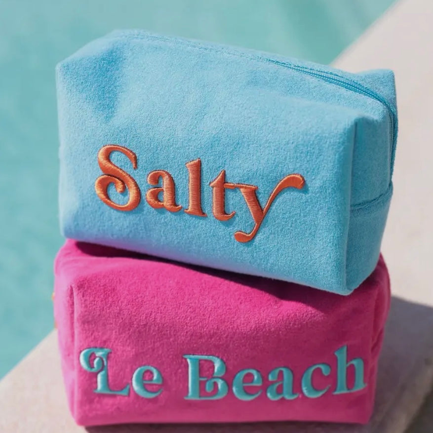 Salty Cosmetic Zip Pouch