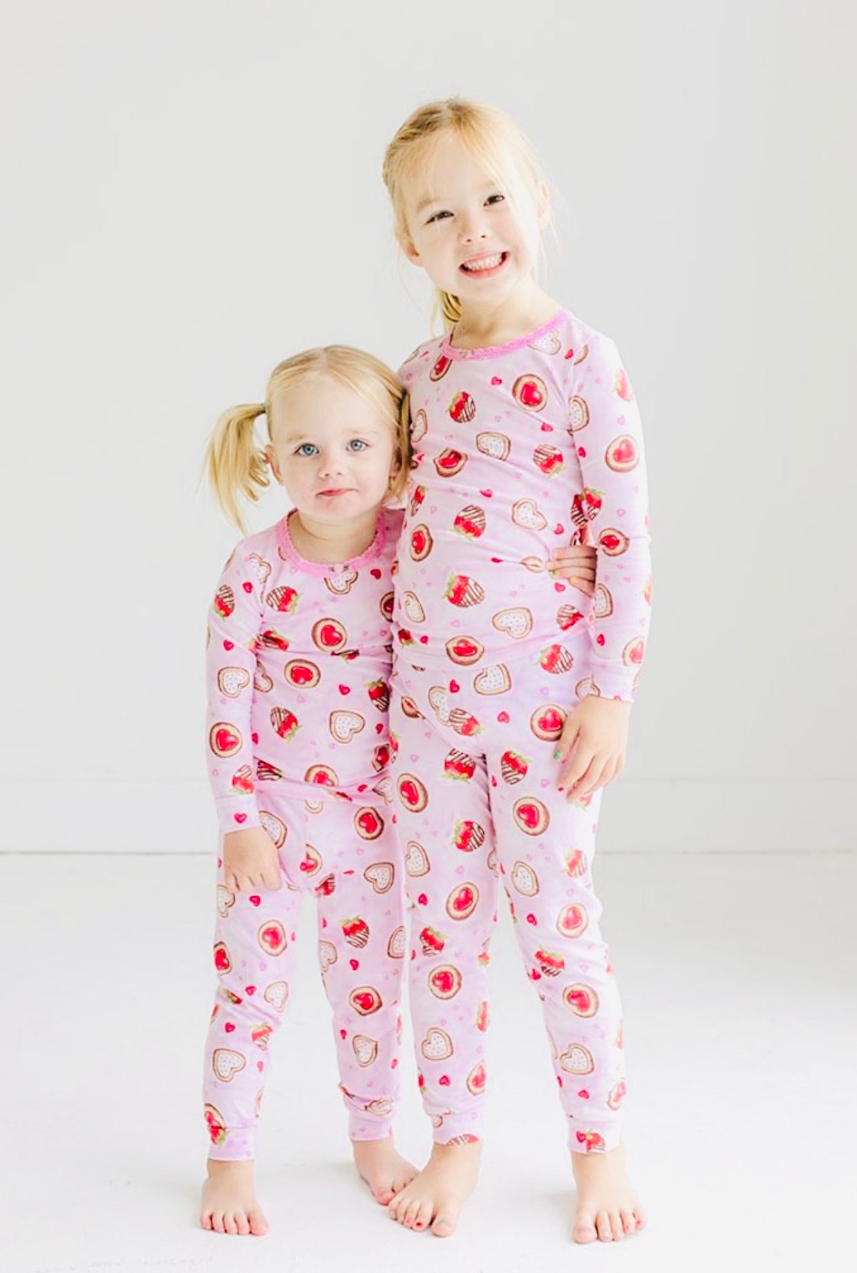 Esme Girl’s Sweet Delight Long Sleeve Top & Leggings Pajama Set