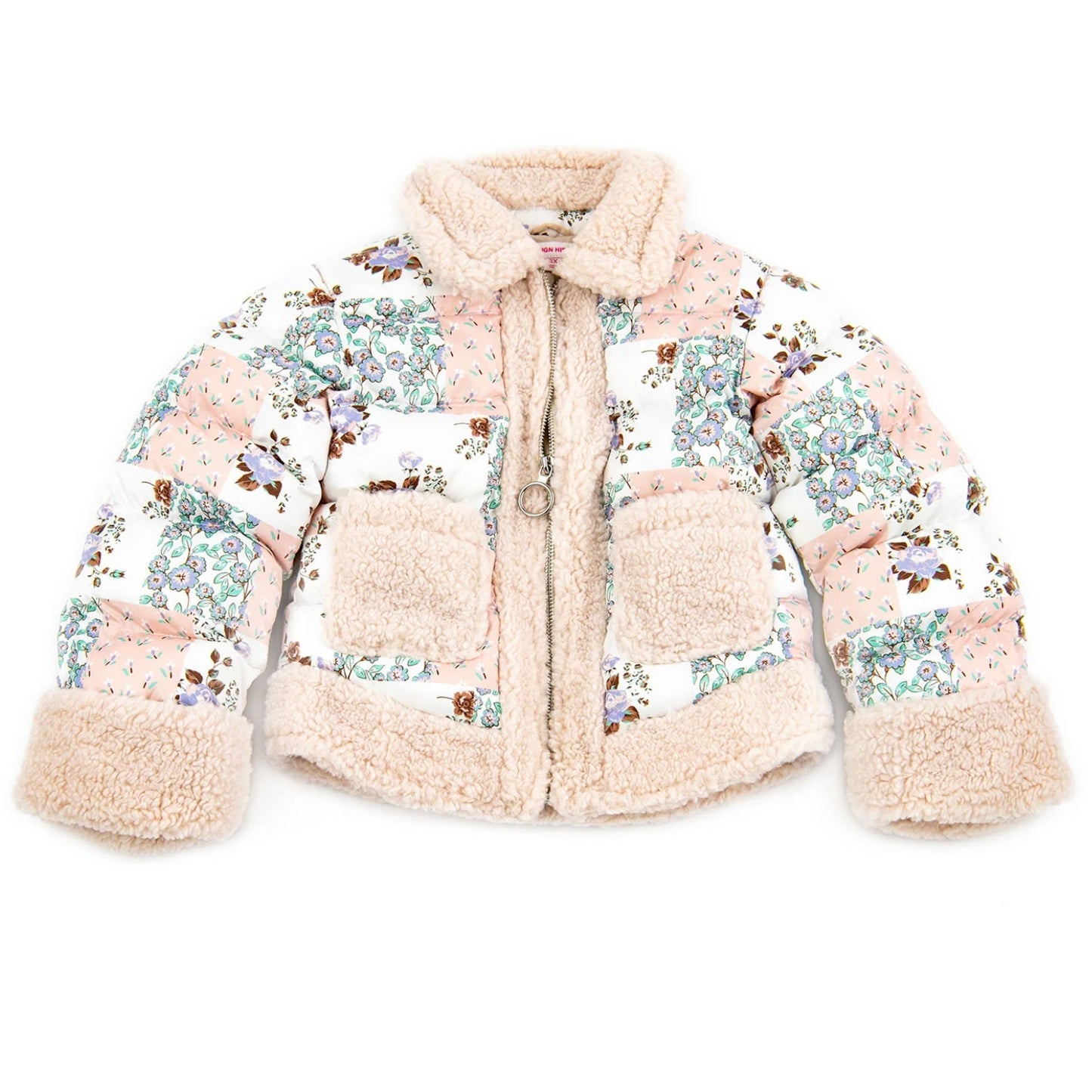 Design History 4-6X Girls Sweet Peach Puffer Jacket