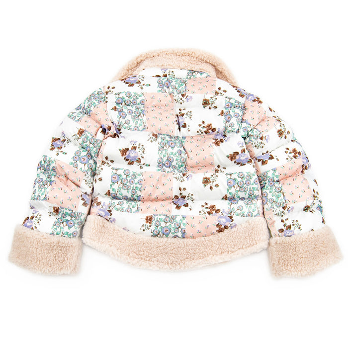 Design History 4-6X Girls Sweet Peach Puffer Jacket