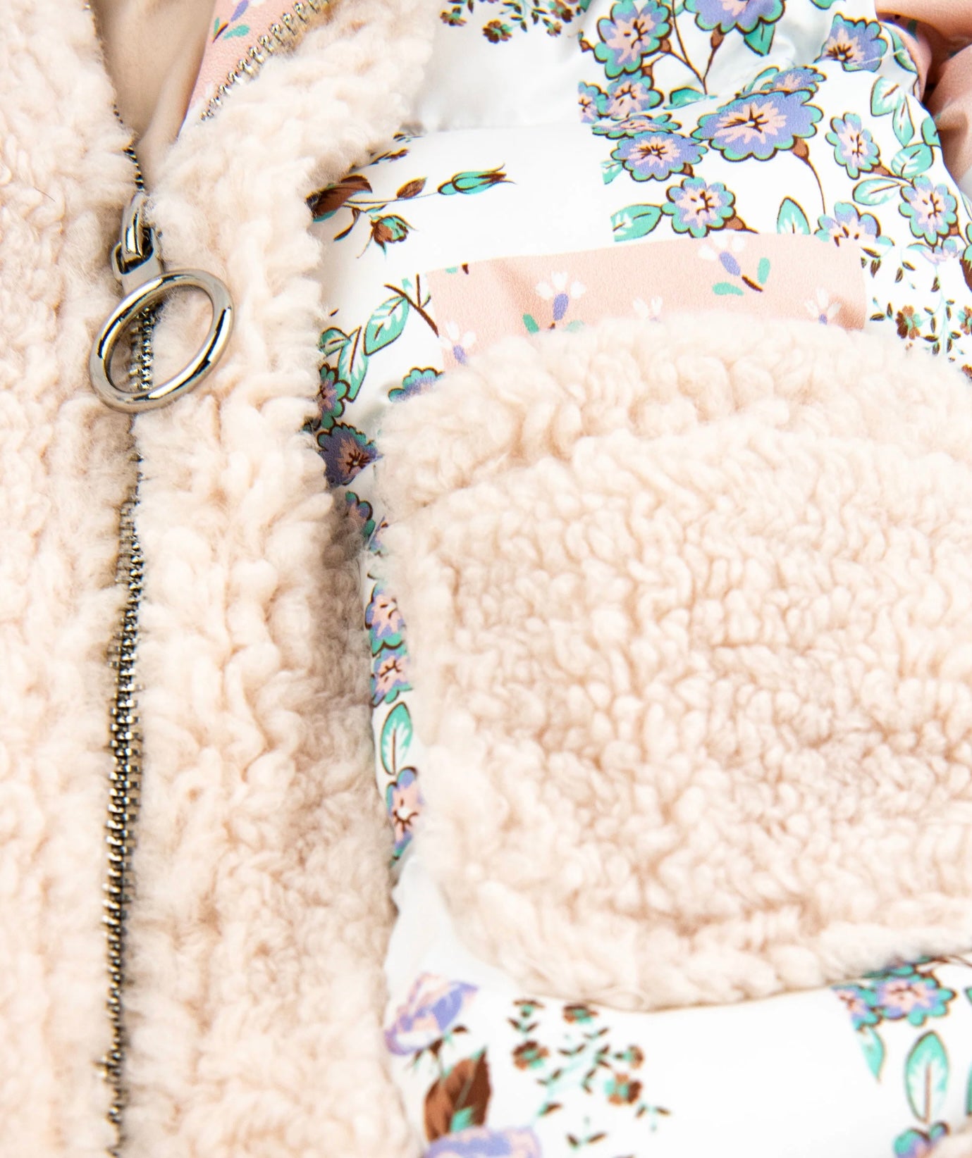 Design History 4-6X Girls Sweet Peach Puffer Jacket