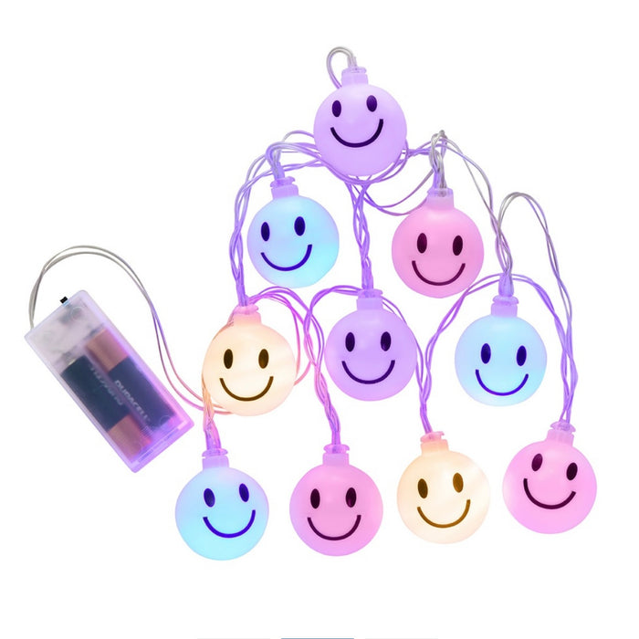 Happy Face String Lights