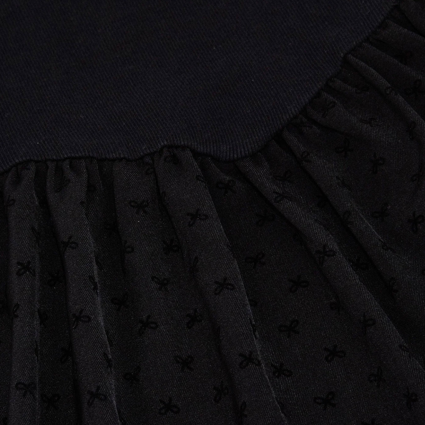FBZ Tween Knox Strapless Rib Bow Bottom Dress