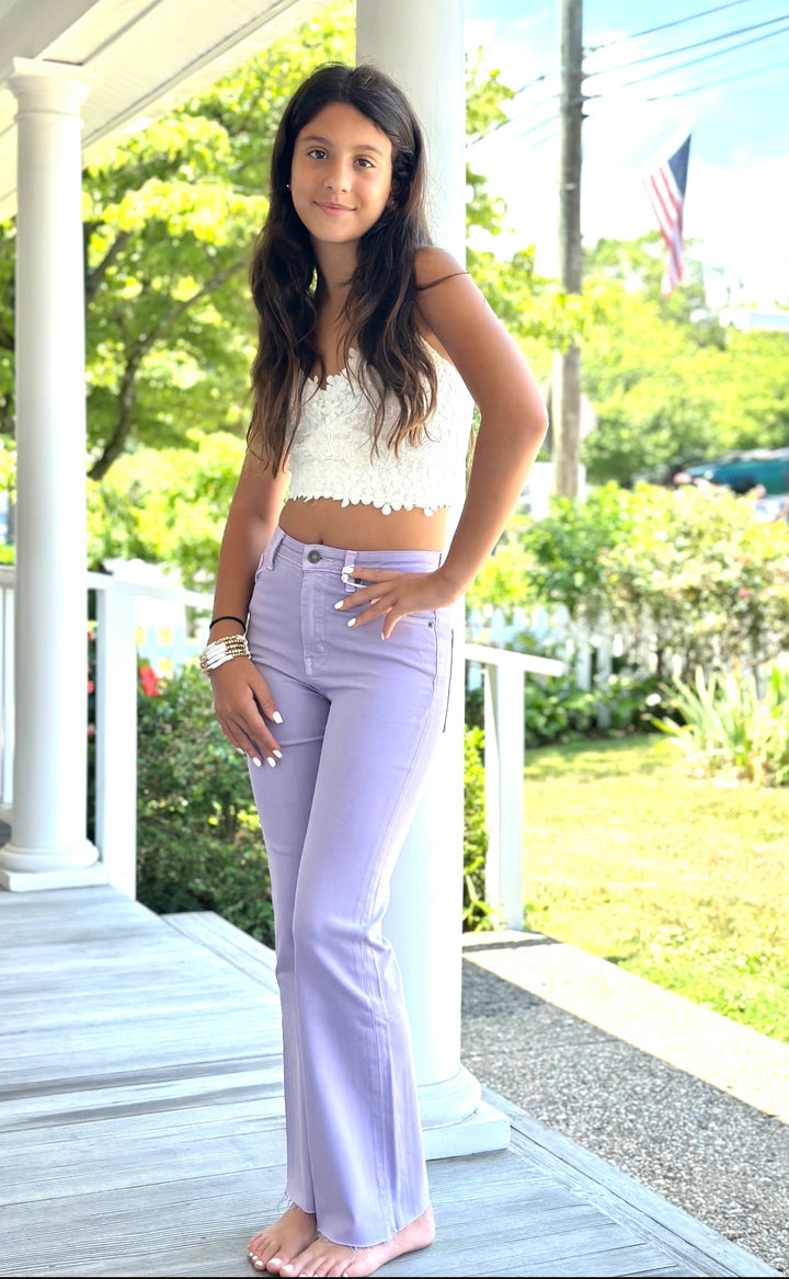 Katie J NYC  Tween Dakota Jeans - Lilac
