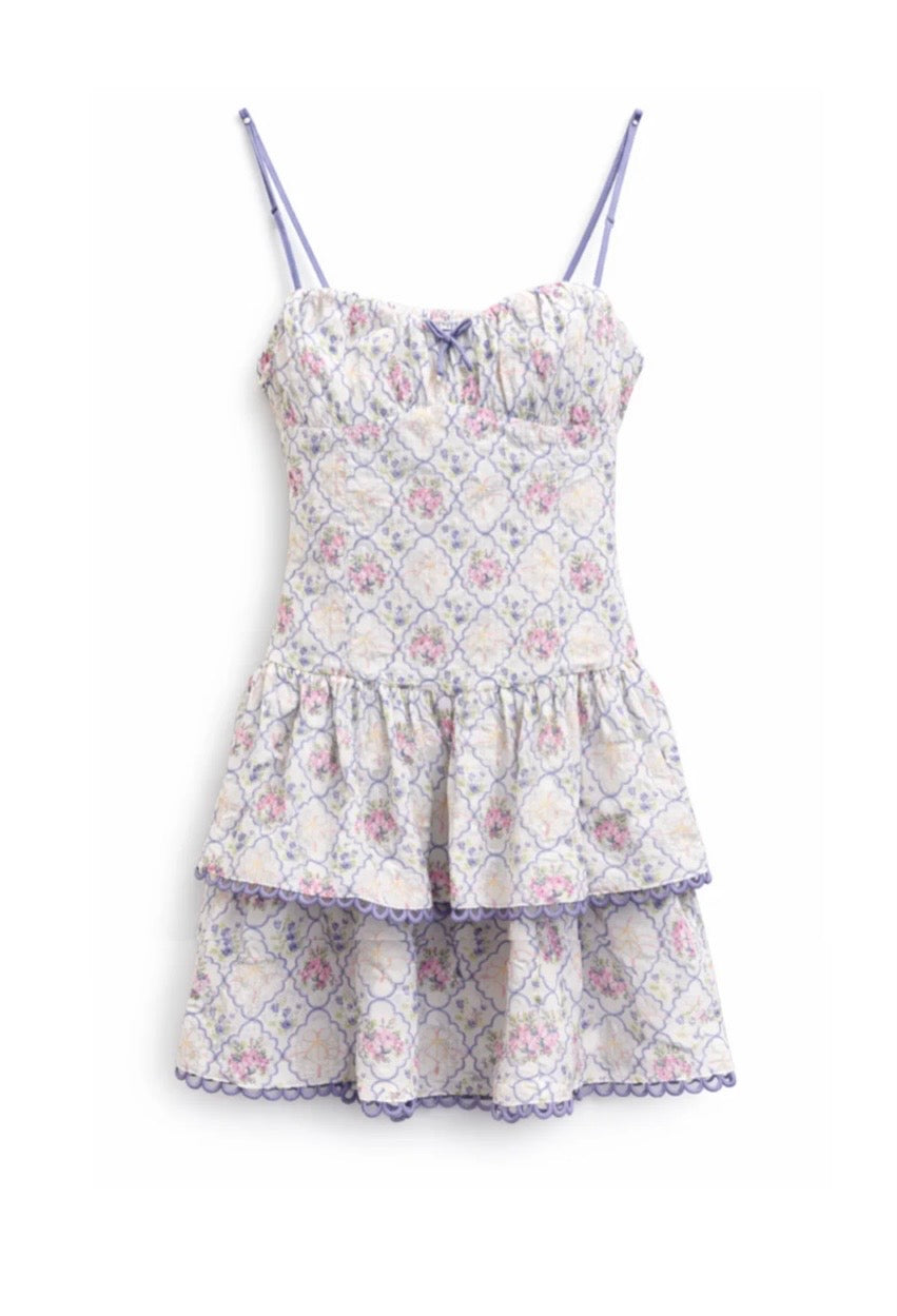 Katie J NYC  Girls/Tween Carlota Printed Dress