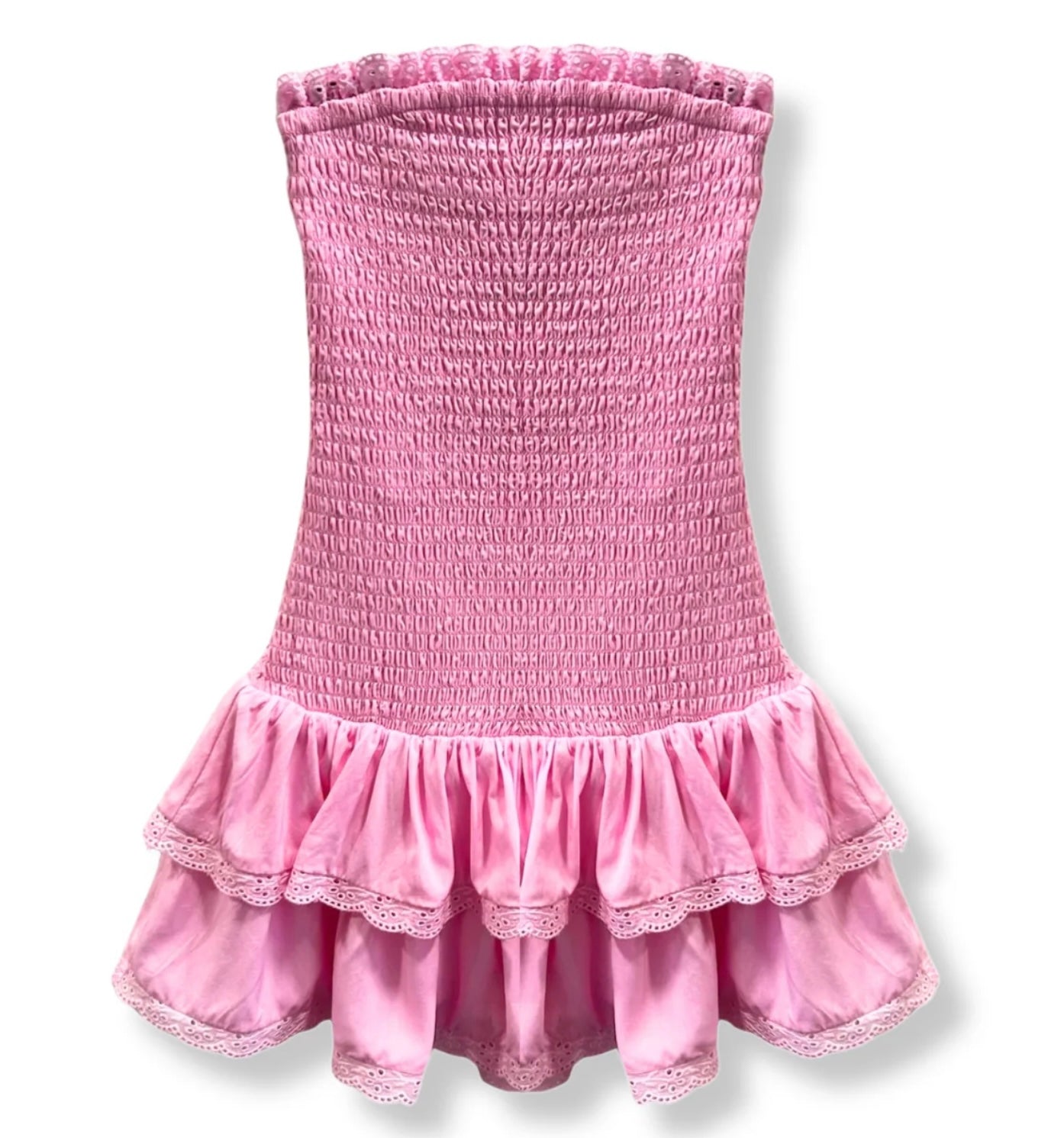 Katie J NYC Girls Tween Melina Drop Waist Ruffle Dress - Pink – I Love ...