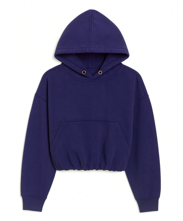 Katie J NYC Tween Ryan Bubble Hoodie - Sailboat Blue