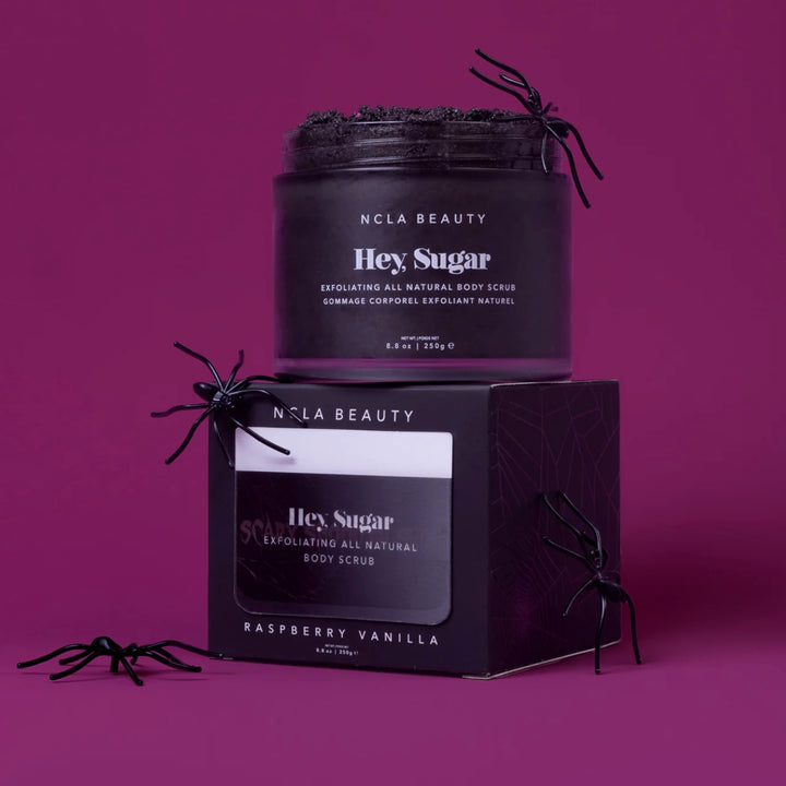 HEY, SUGAR HALLOWEEN BODY SCRUB (RASPBERRY VANILLA)