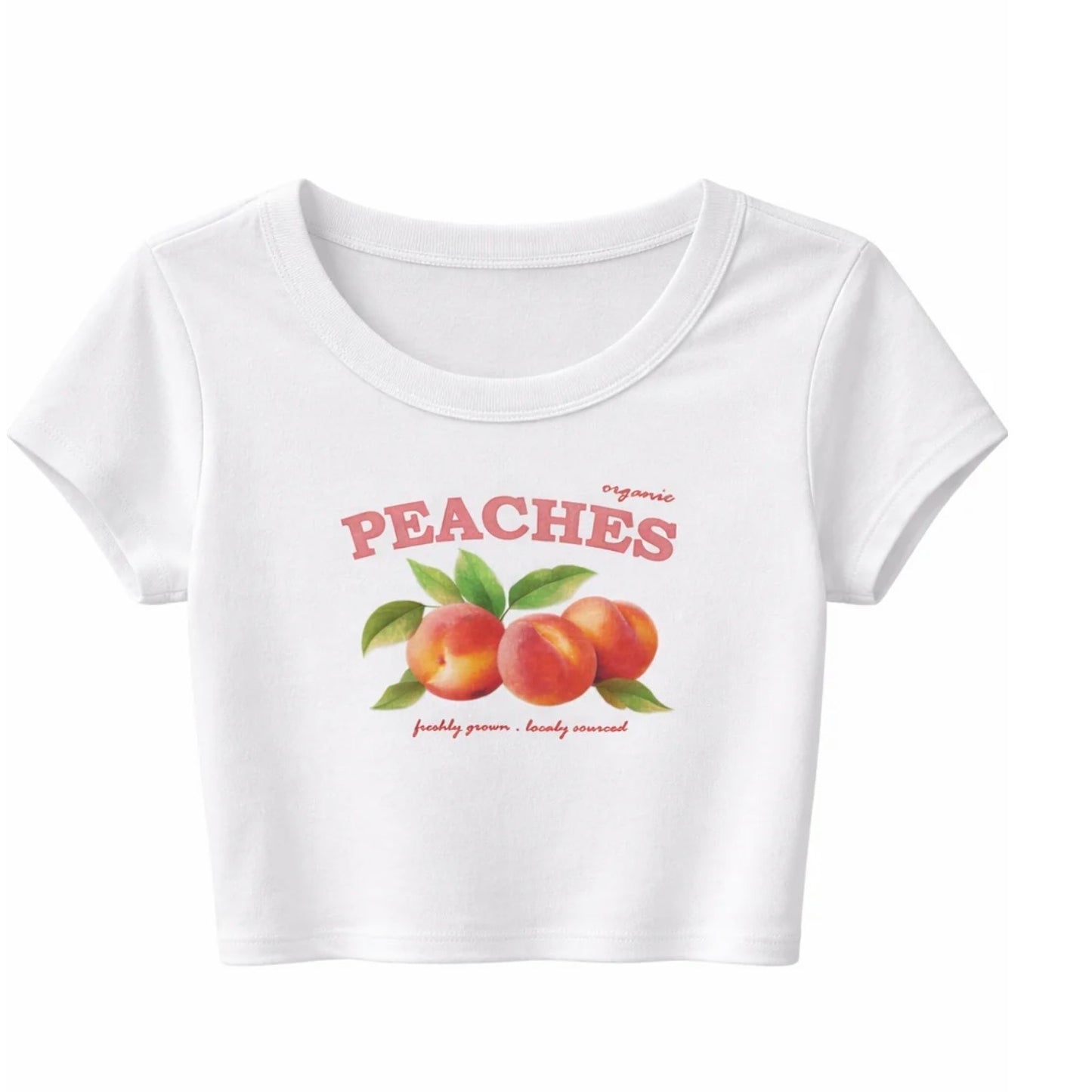 Katie J NYC  Girls/Tween Peaches “BABY” Tee
