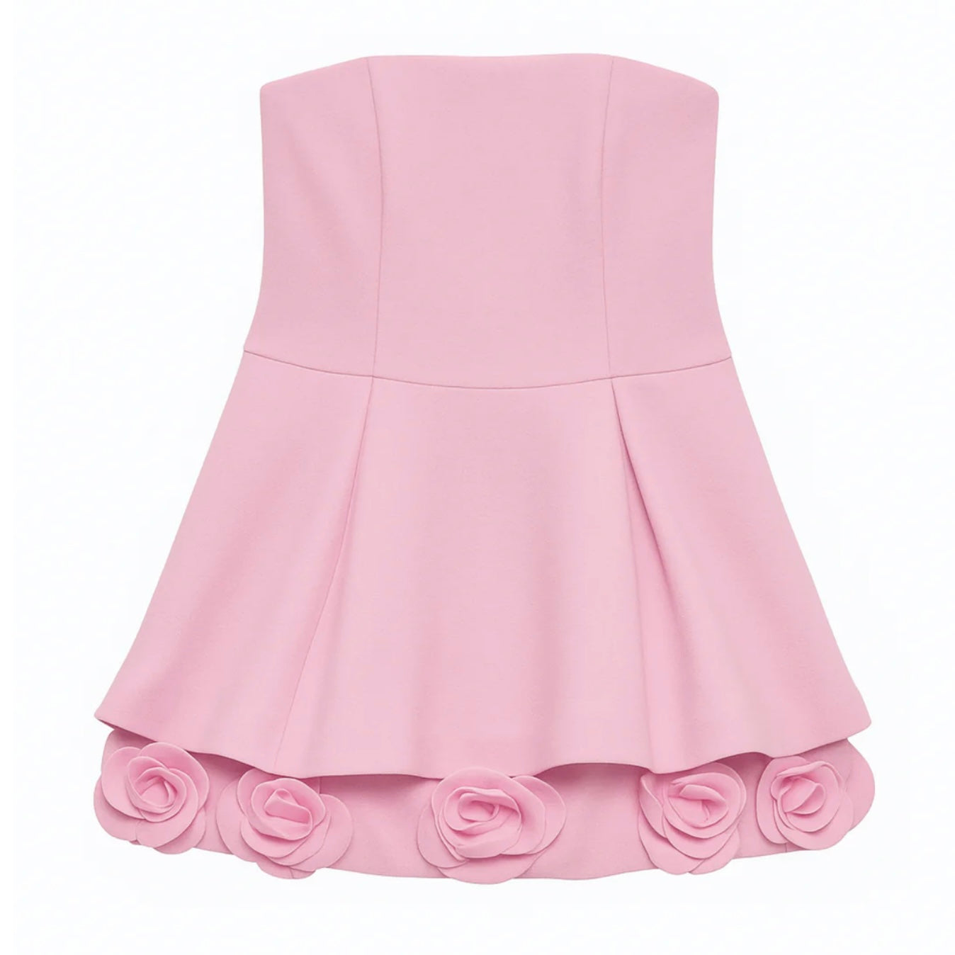 Katie J NYC TWEEN ROSIE COUTURE DRESS - IVORY/ PINK/ RED/ BLACK