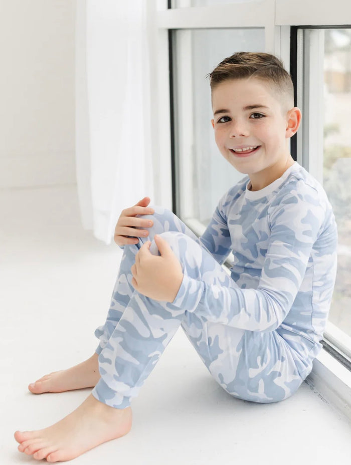 Esme Boy's New Camo Pajama Set