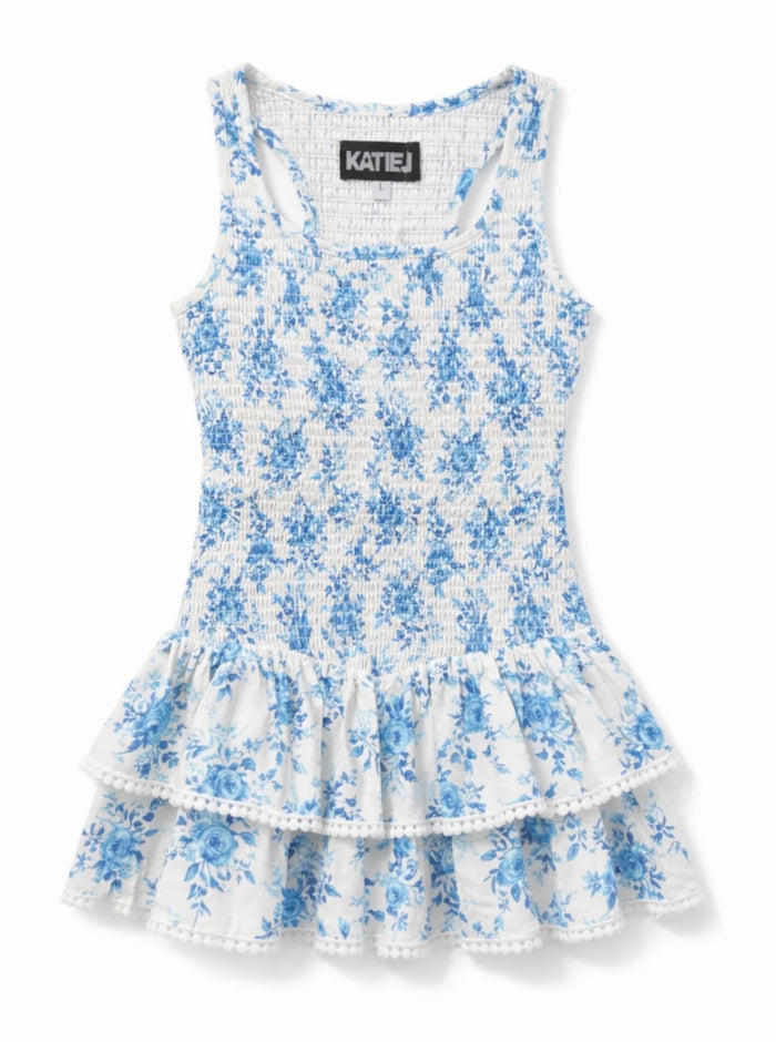 Katie J NYC  Girls Tween Vallie Dress - Rose Bouquet