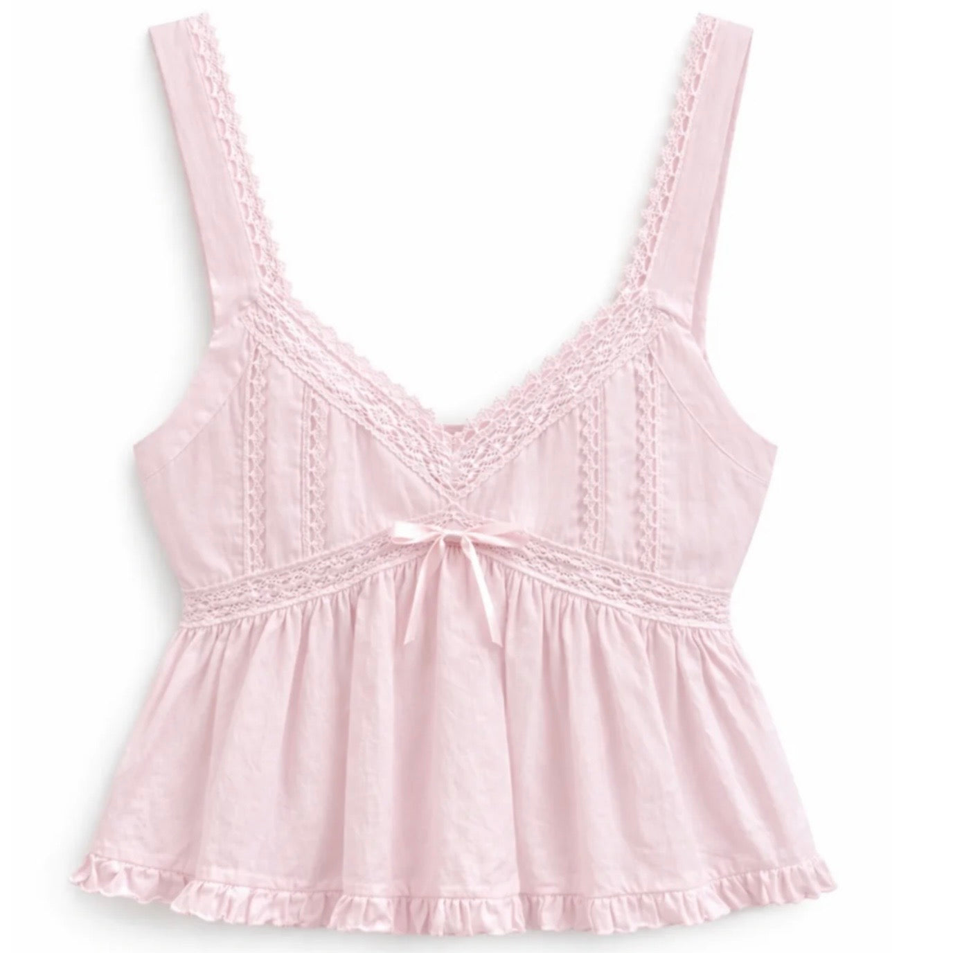 Katie J NYC Girls Tween Ilyana Top - Pink / White