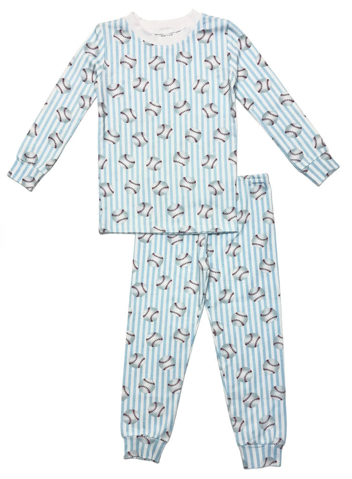 Esme Boy's New Baseball Pajama Set